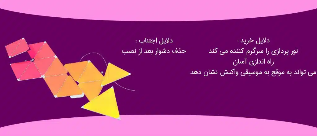 نورپردازی هوشمند Nanoleaf
