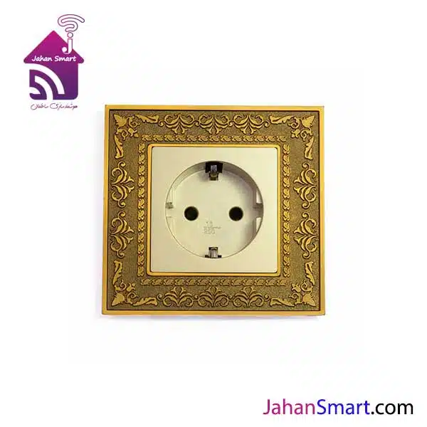 پریز برق ارت دار مدل کلاسیک