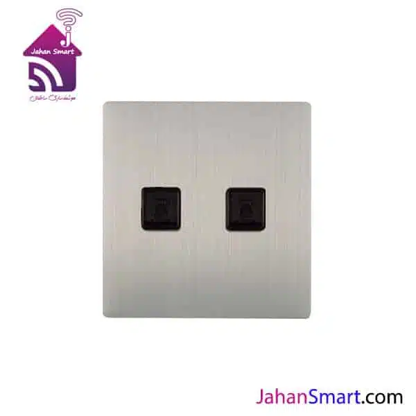 تلفن دوبل سری استیل