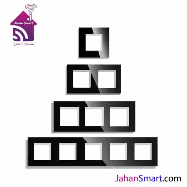 قاب شیشه ای کلید پریز