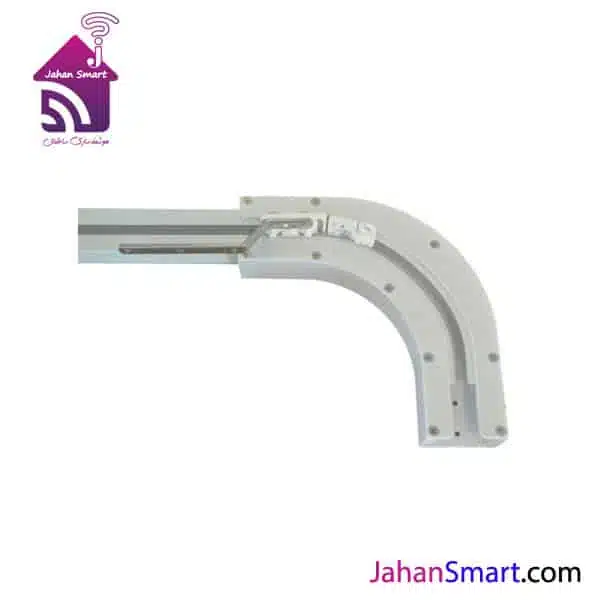 ریل پرده کنار رو منحنی