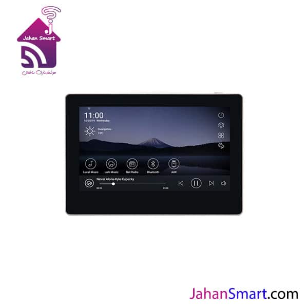 پنل موسیقی دیواری تمام لمسیDSPPA مدل DM858