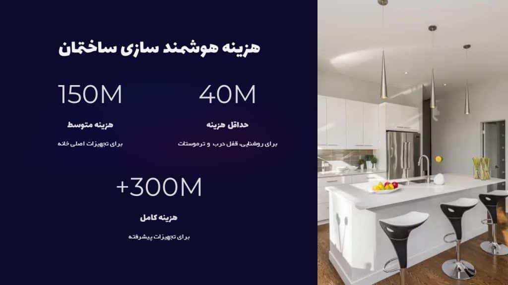 هزینه هوشمندسازی ساختمان